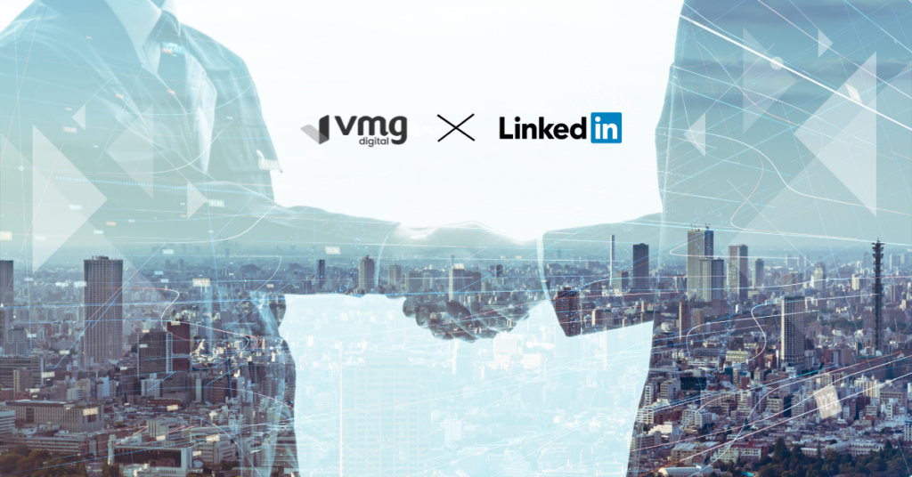 vmg digital partners with linkedin